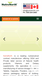 Mobile Screenshot of nutranorth.com